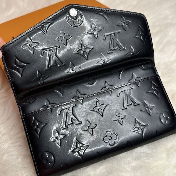 💯Authentic Louis Vuitton Vernis Impriente Long Wallet🍀 - Picture 10 of 15